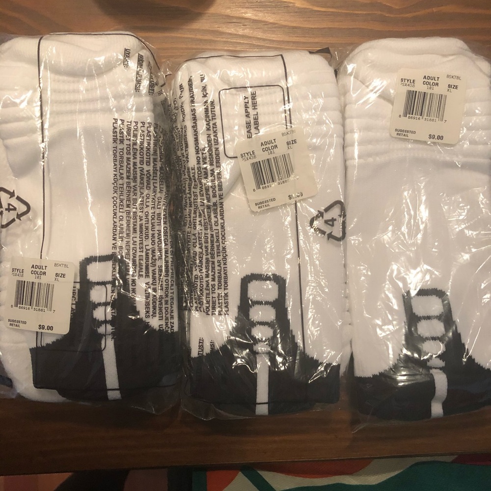 Brand new Nike socks